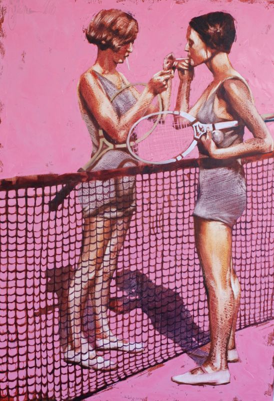 Retro Tennis by Igor Shulman