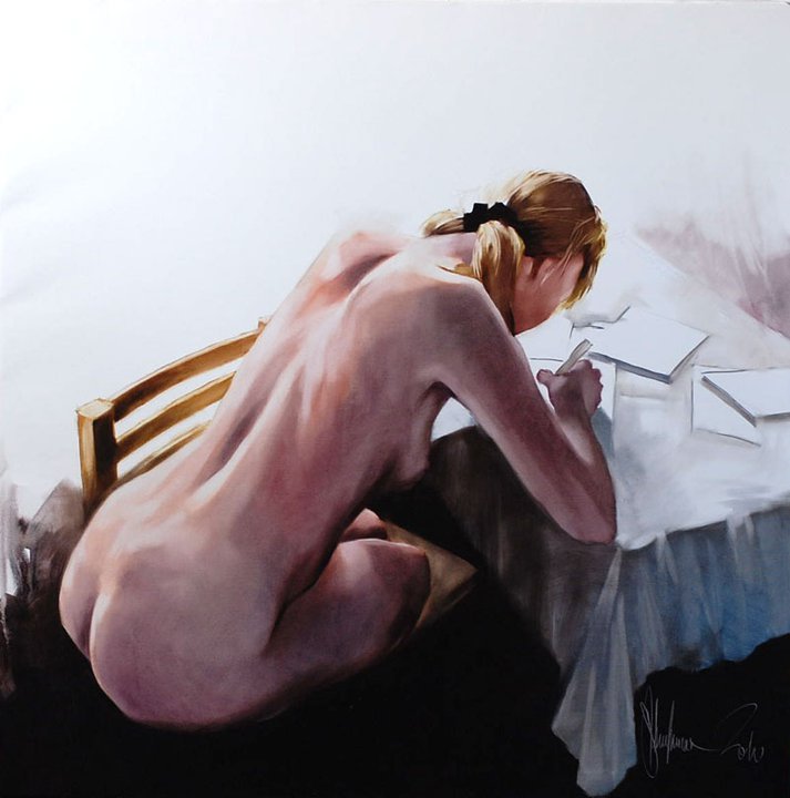 Nude 500 painting by Igor Shulman