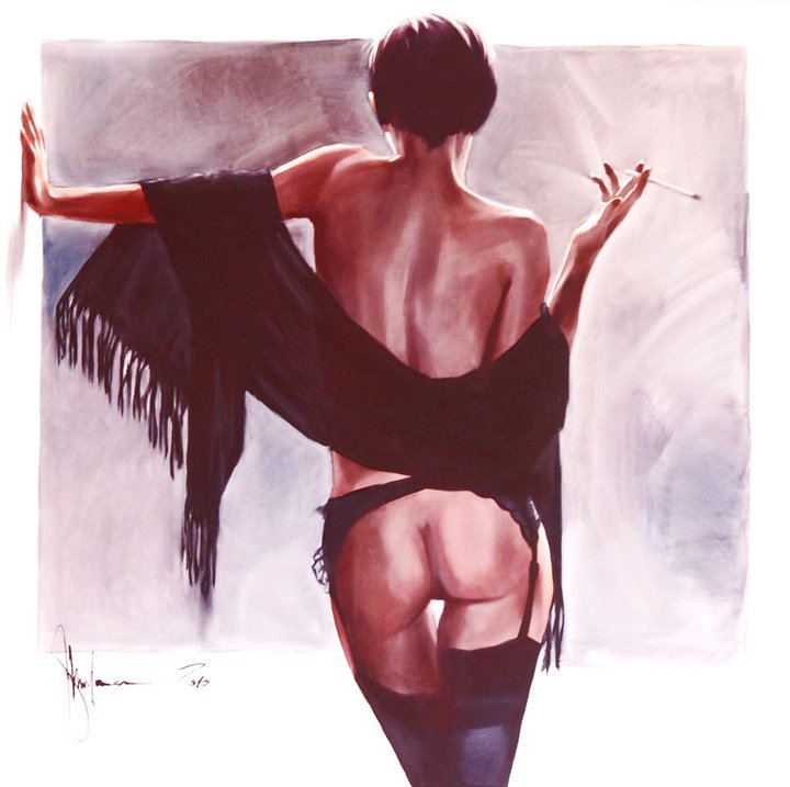 Nude 512 painting by Igor Shulman