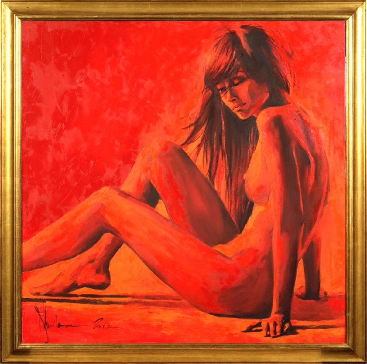 Nude #482 Oil Painting (2012) alt. name Rozmary by Igor Shulman