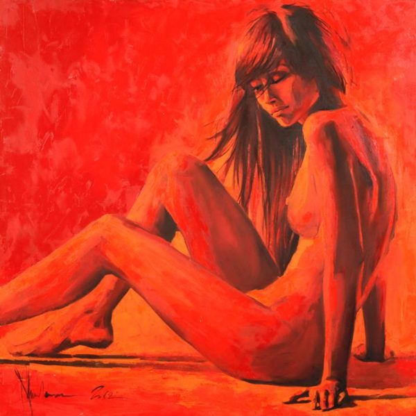 Nude #482 Oil Painting (2012) alt. name Rozmary by Igor Shulman