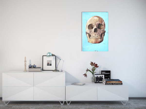 The Skull by Igor Shulman in the living room
