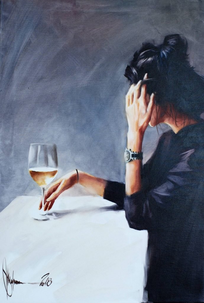 Alone Oil painting by Igor Shulman