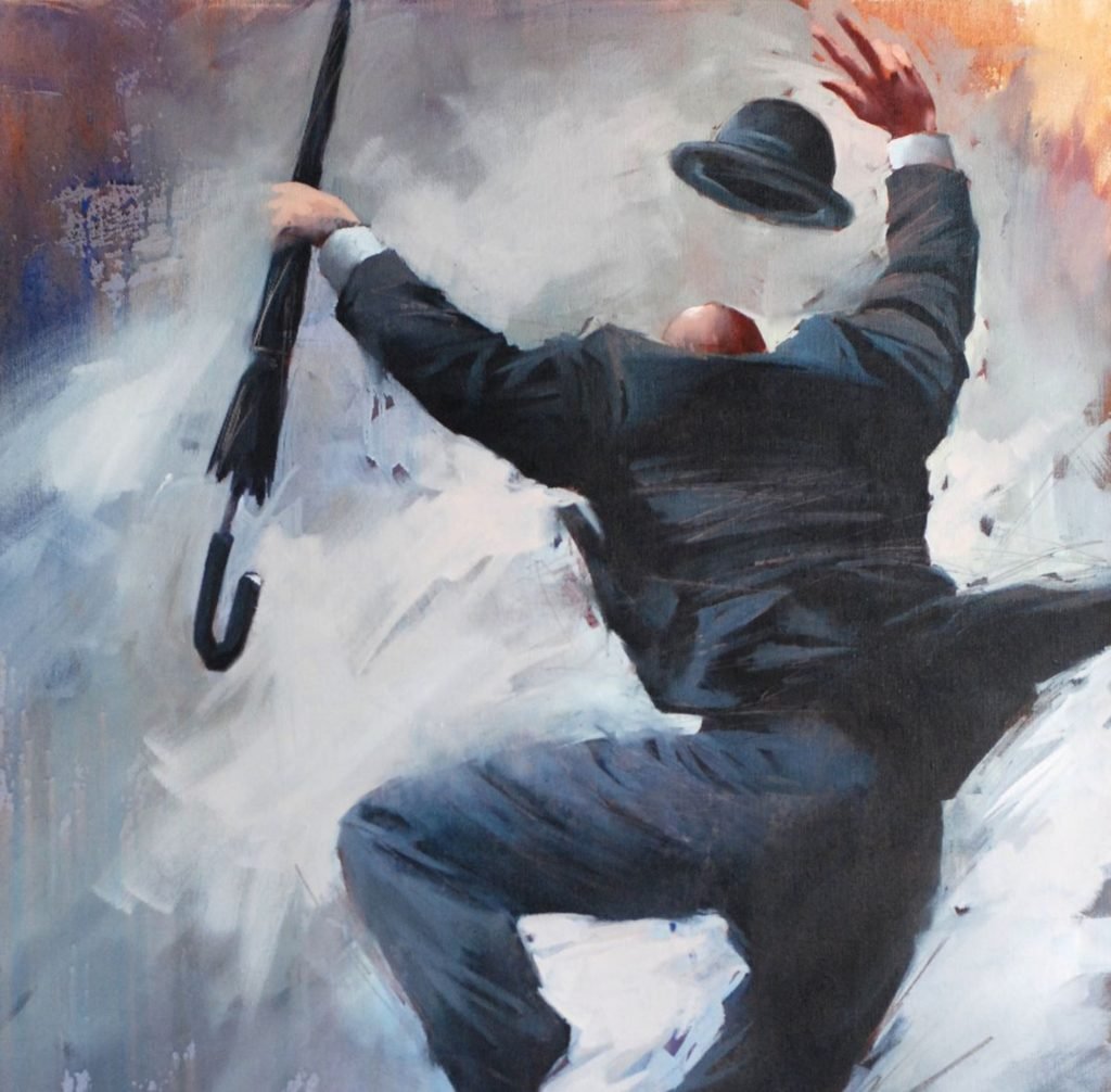 Winner. Commission !!! original painting by Igor Shulman