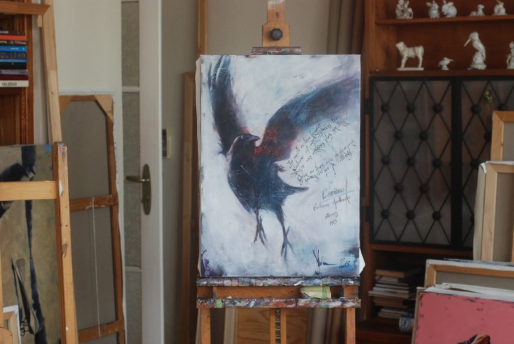L’adieu painting by Igor Shulman