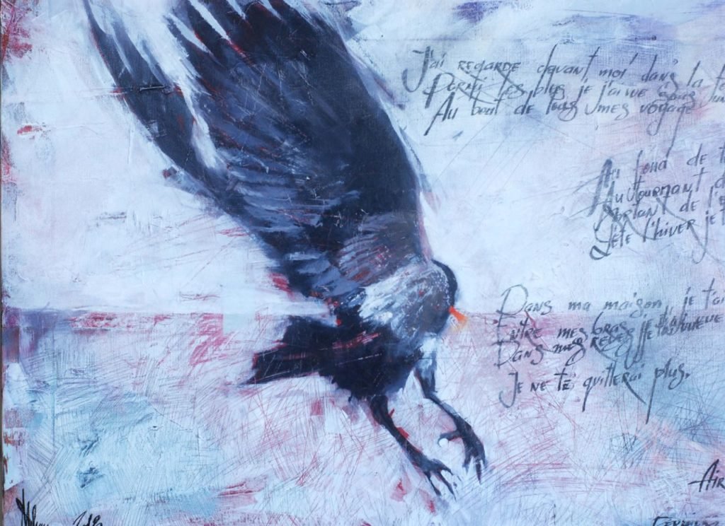 Air vaf. Paul Eluard artwork by Igor Shulman #igorshulman