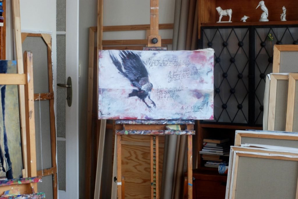 Air vaf. Paul Eluard artwork by Igor Shulman #artgallery