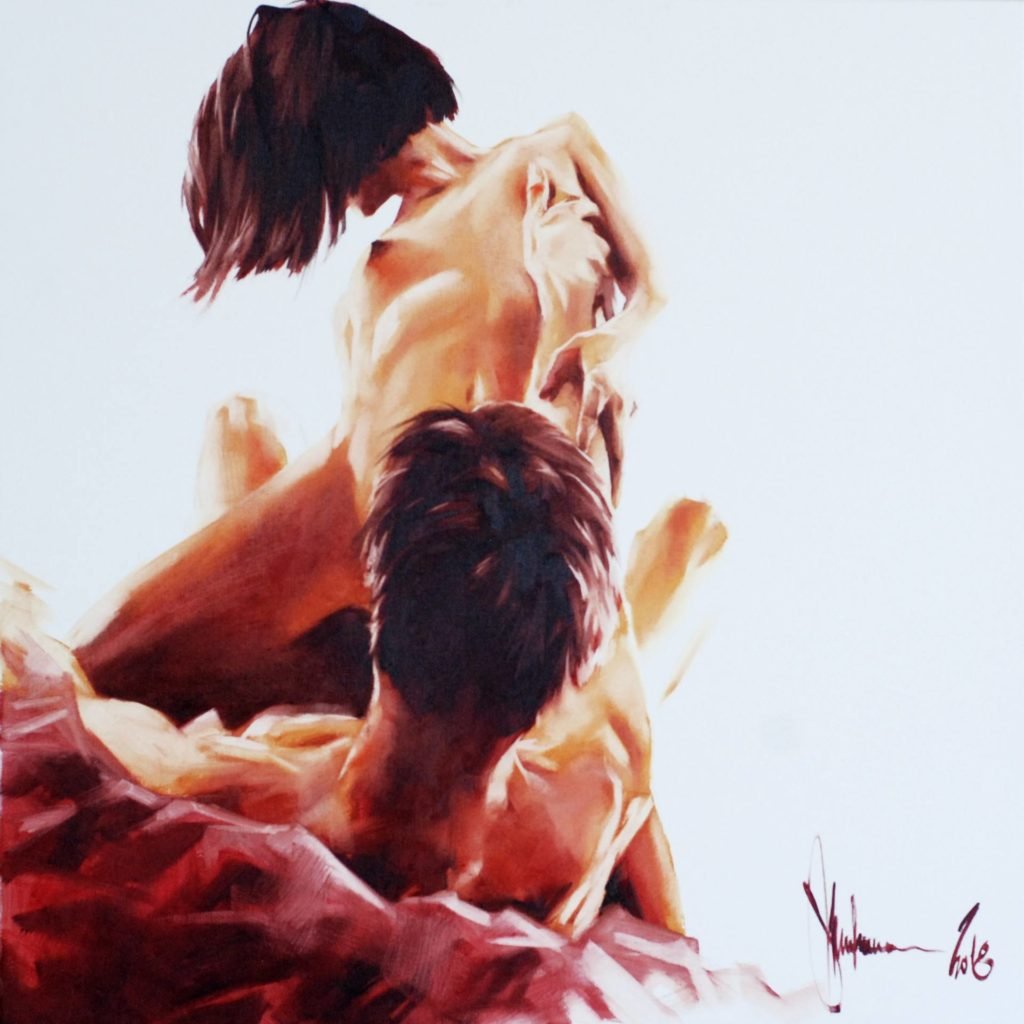 Gloomy morning original painting by Igor Shulman