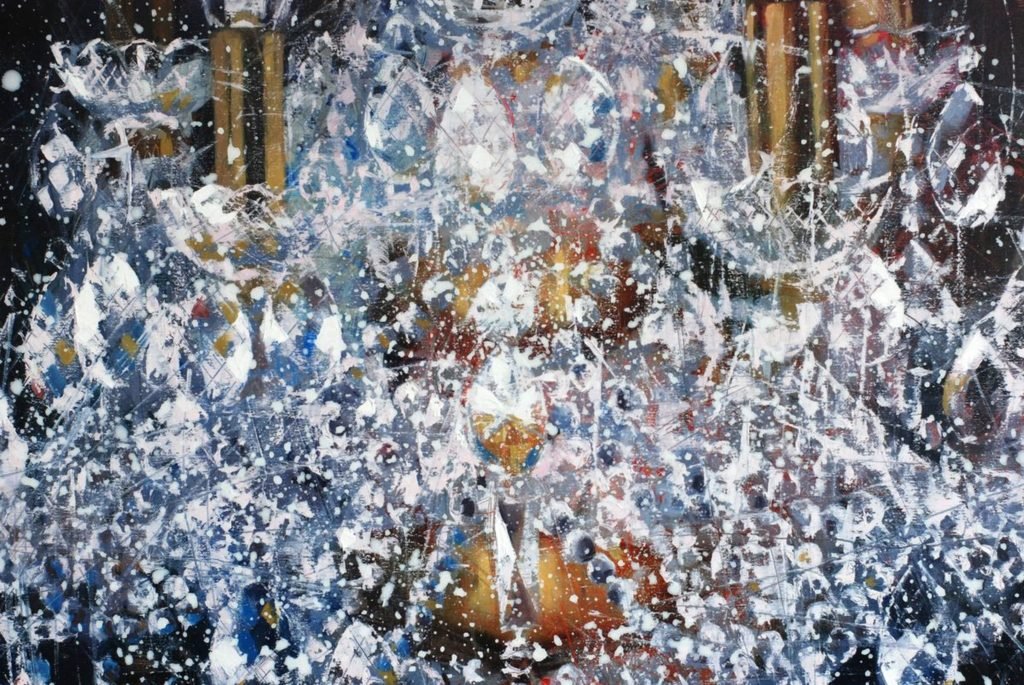 Artwork Large cristal chandelier. 4 try artwork by Igor Shulman #artist