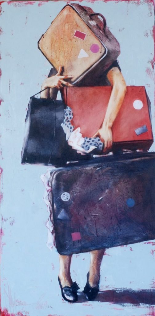 On vacation! original painting by Igor Shulman