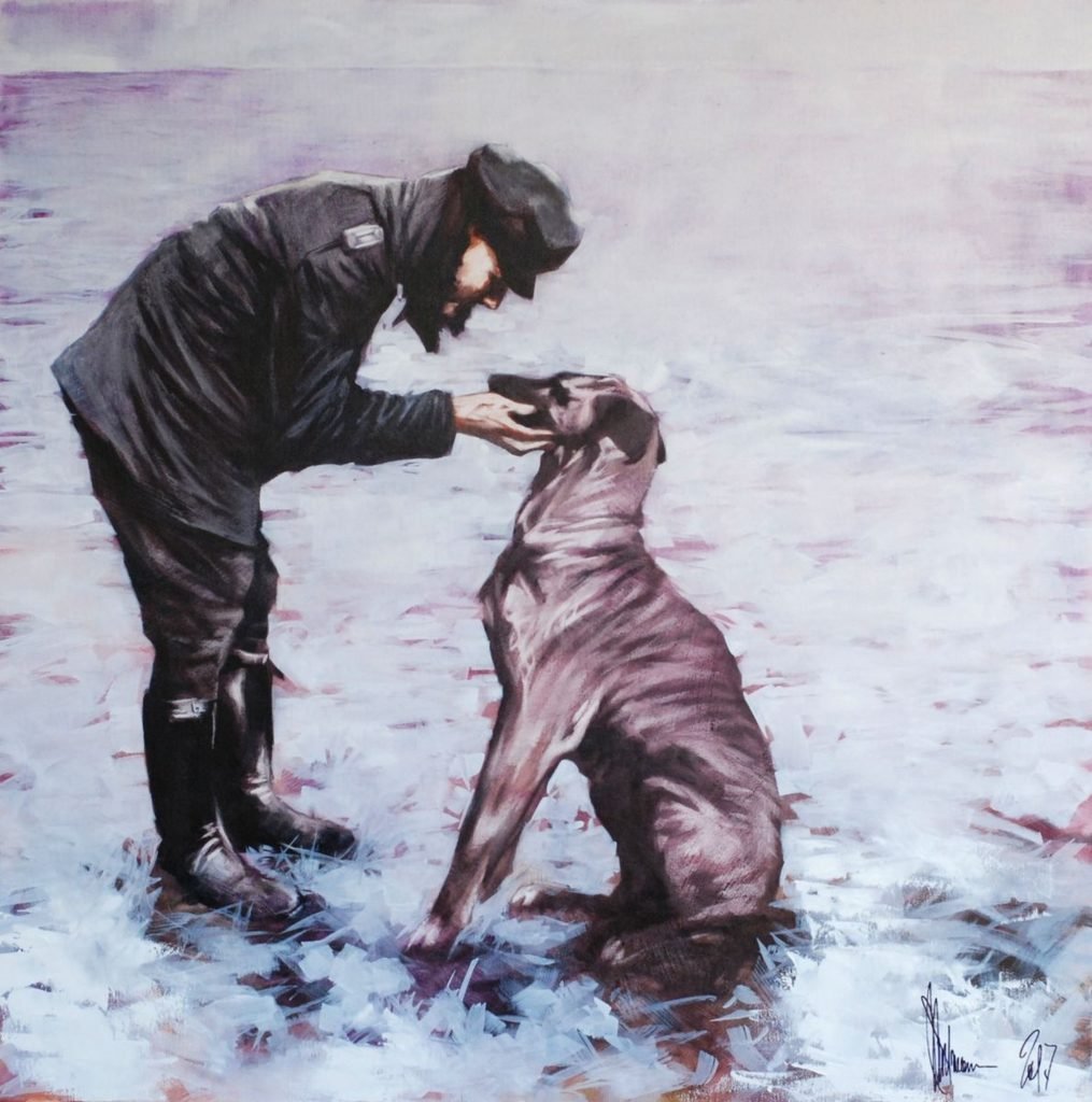 Project "Winter Tales" III original painting by Igor Shulman