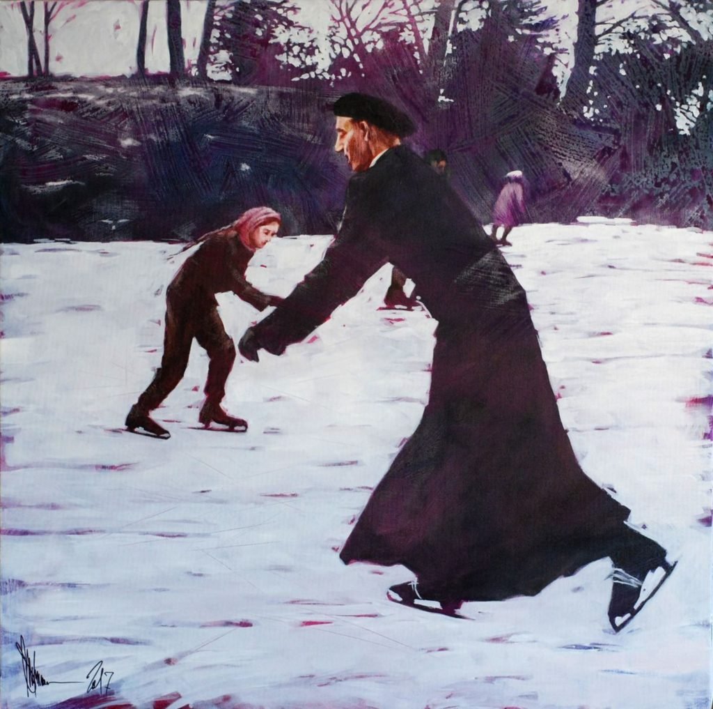 Project "Winter Tales" ll original painting by Igor Shulman