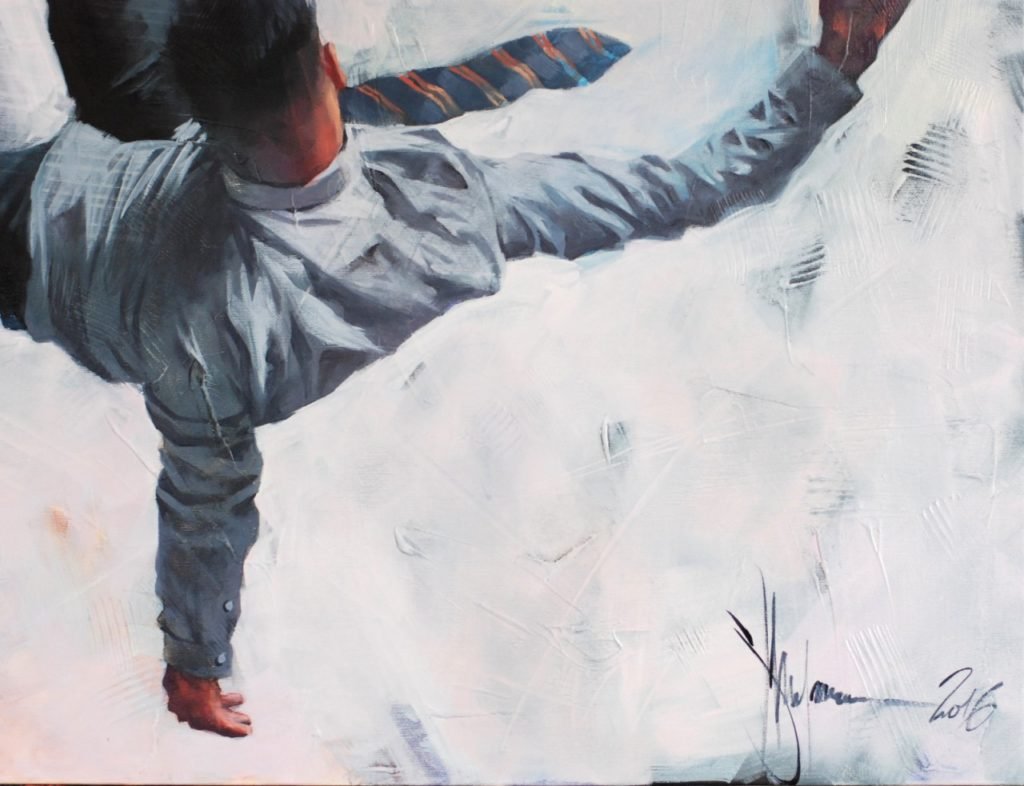 Project "Gravitation", #1 artwork by Igor Shulman #painting