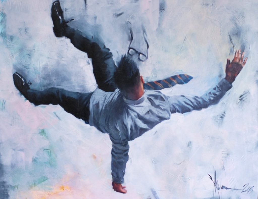 Project "Gravitation", #1 original painting by Igor Shulman