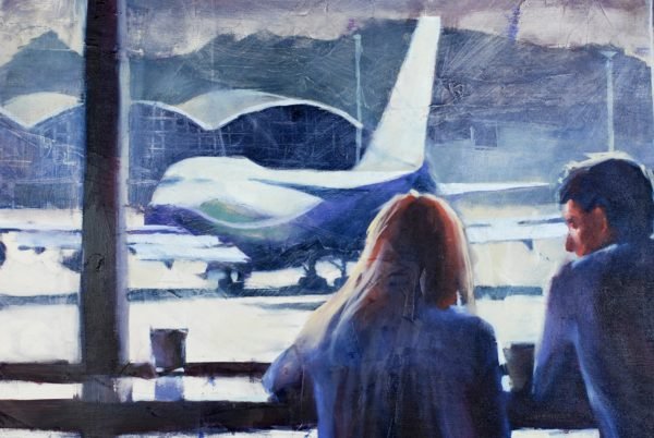 Flight delay artwork by Igor Shulman #artist