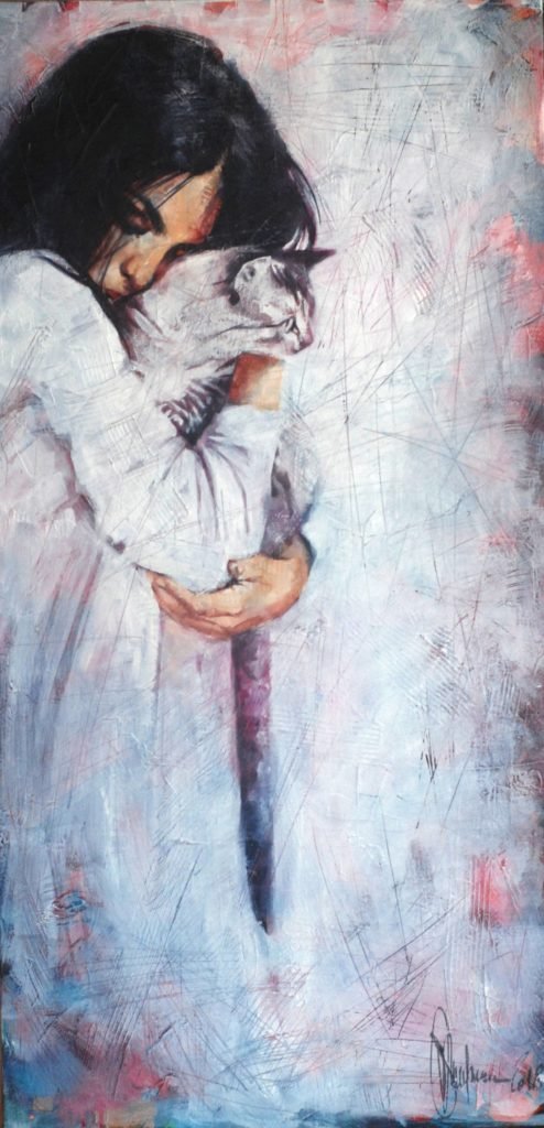 Friends original painting by Igor Shulman