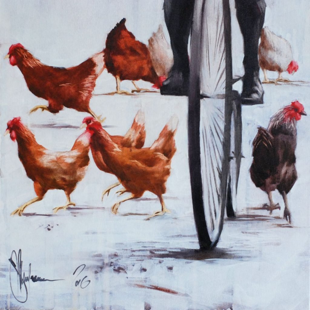 Retro pastoral artwork by Igor Shulman #artist