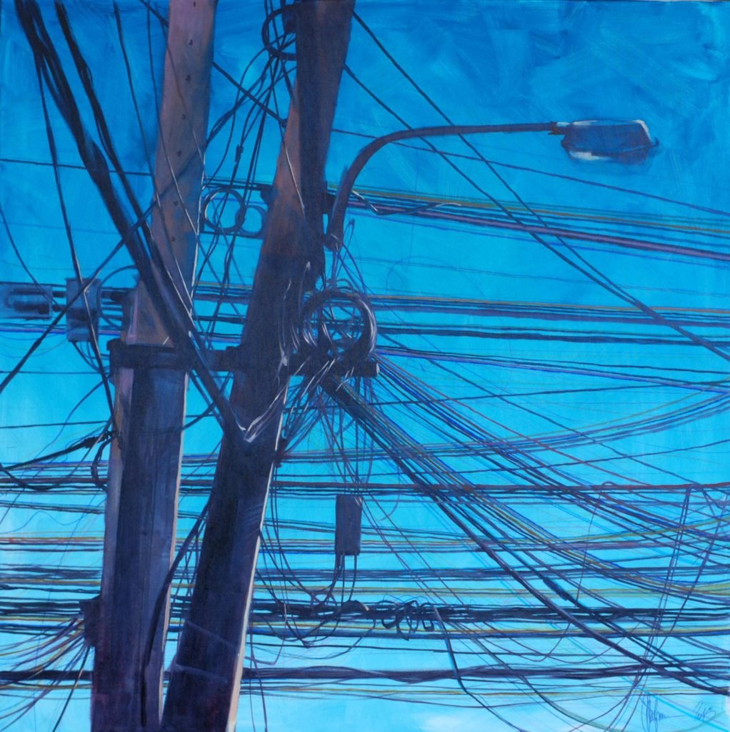 Chaos theory 1 original painting by Igor Shulman