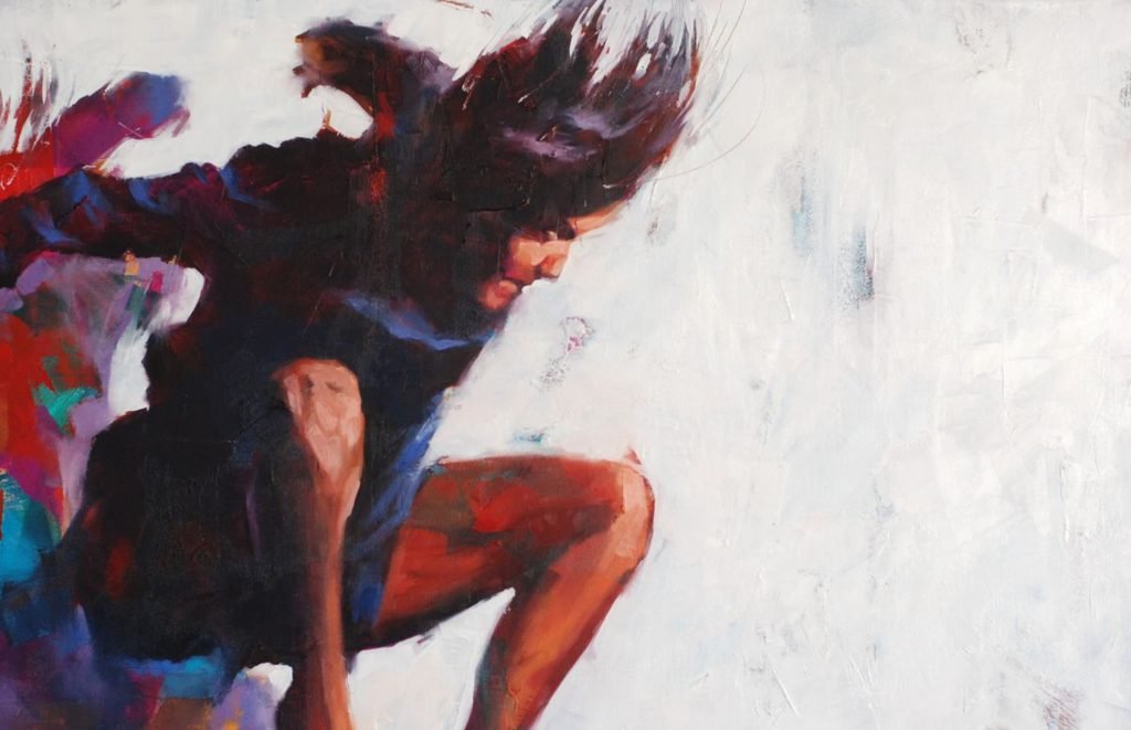 Leap to nowhere (WS-5) artwork by Igor Shulman #art