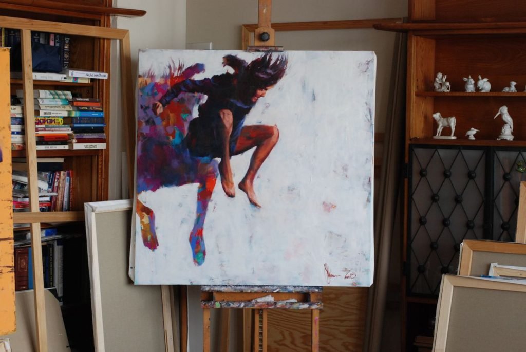 Leap to nowhere (WS-5) artwork by Igor Shulman #artgallery