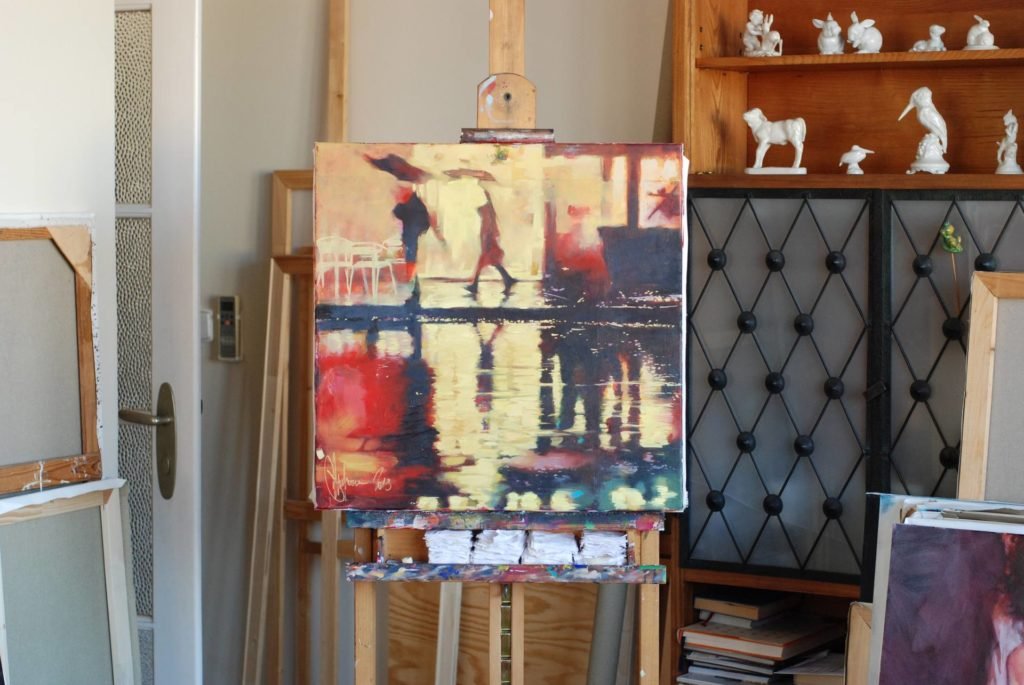 Winter rain artwork by Igor Shulman #artist
