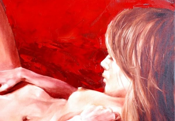 Red morning artwork by Igor Shulman #artist