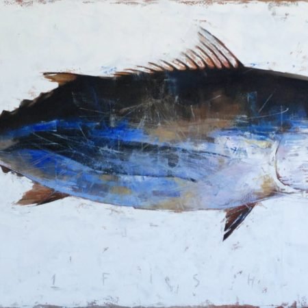 painting 1 fish by igor shulman original -