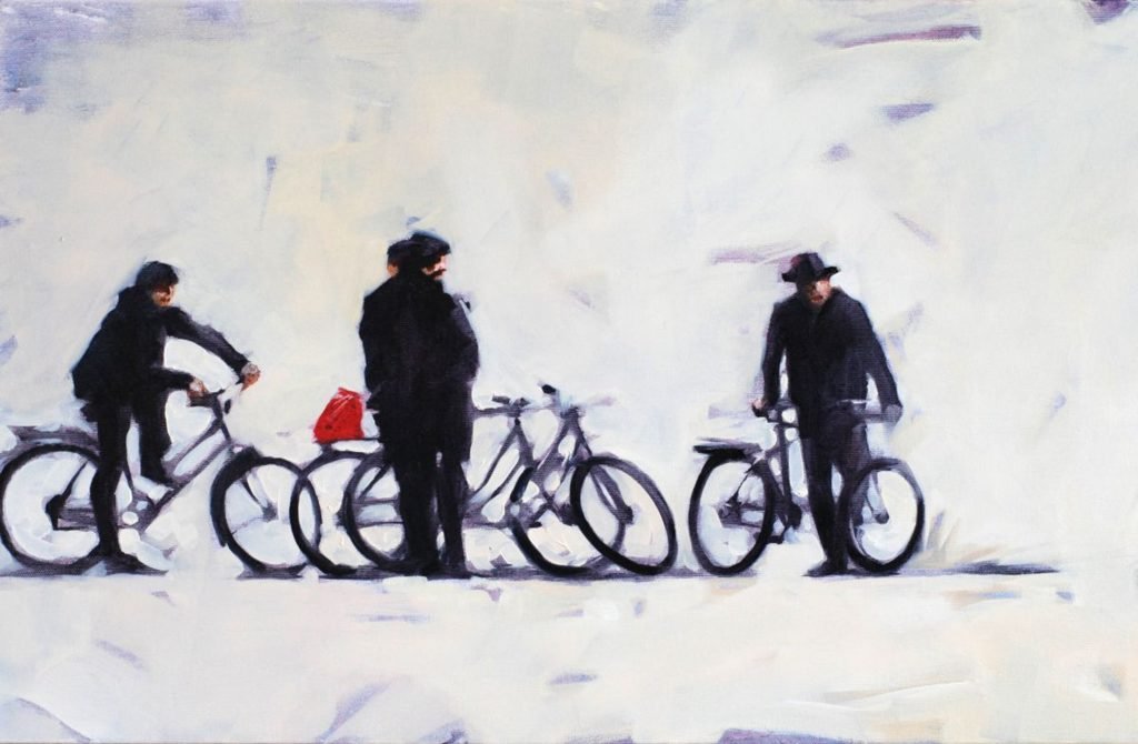 About People and Bikes artwork by Igor Shulman #artist