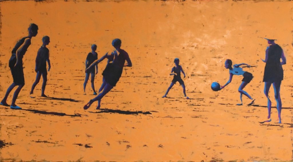 Beach Pastoral original painting by Igor Shulman
