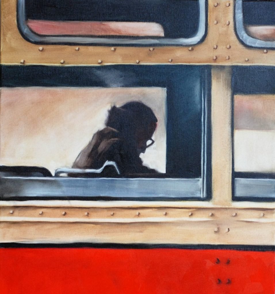 Bus from Childhood artwork by Igor Shulman #artist