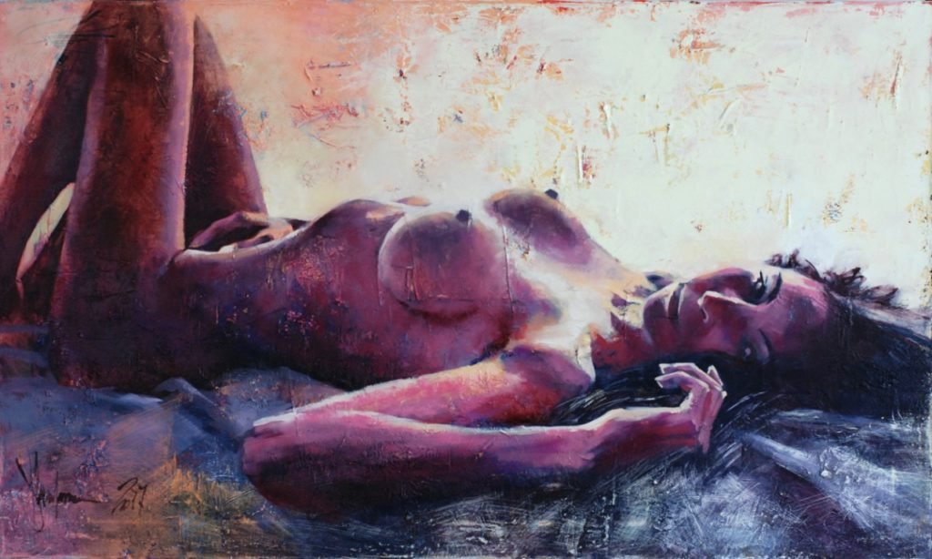 Elena original painting by Igor Shulman