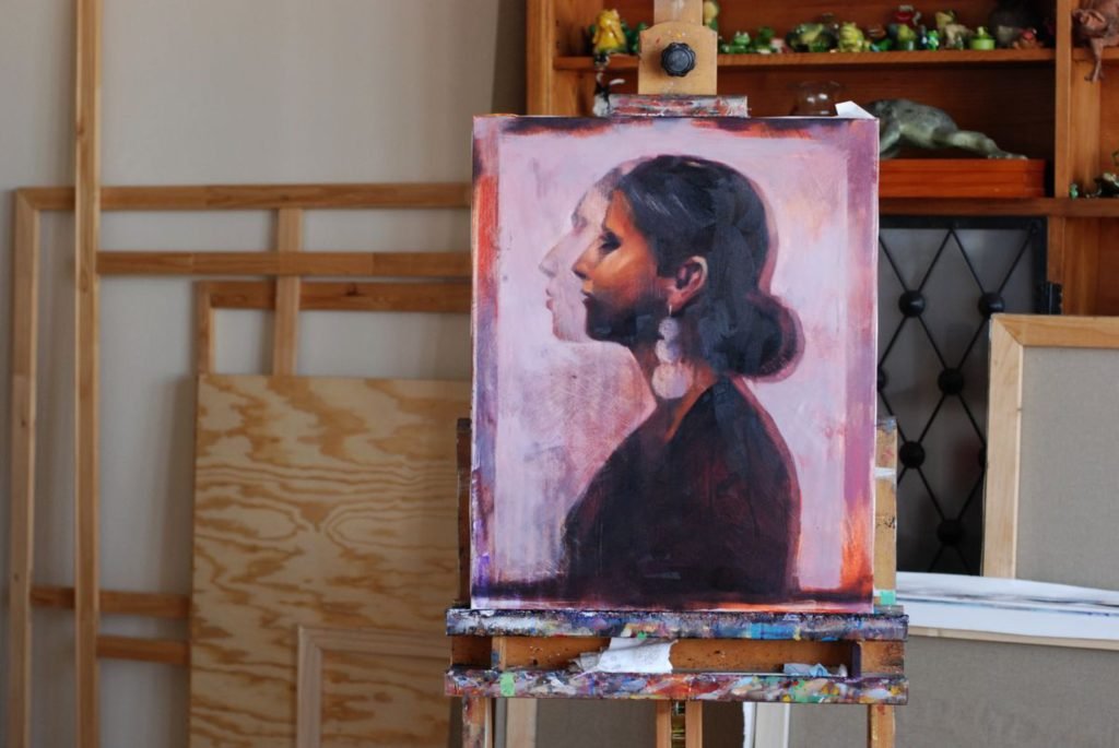 Maria. Fast portret artwork by Igor Shulman #artist