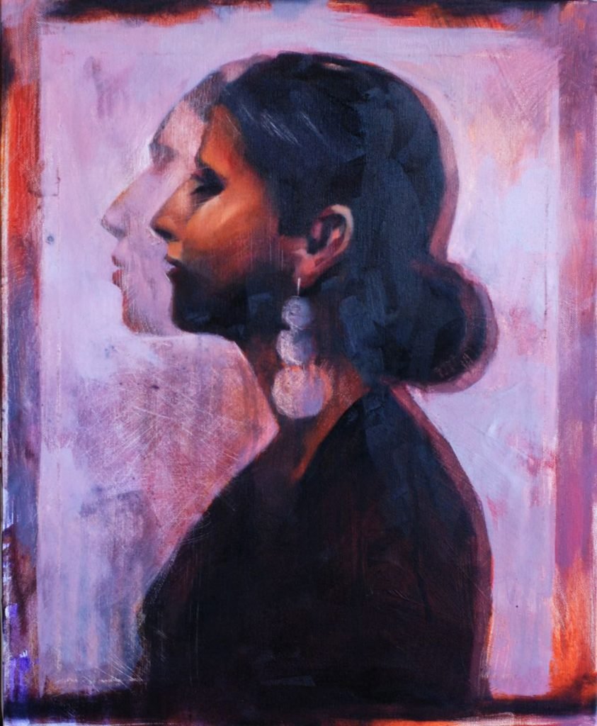 Maria. Fast portret original painting by Igor Shulman