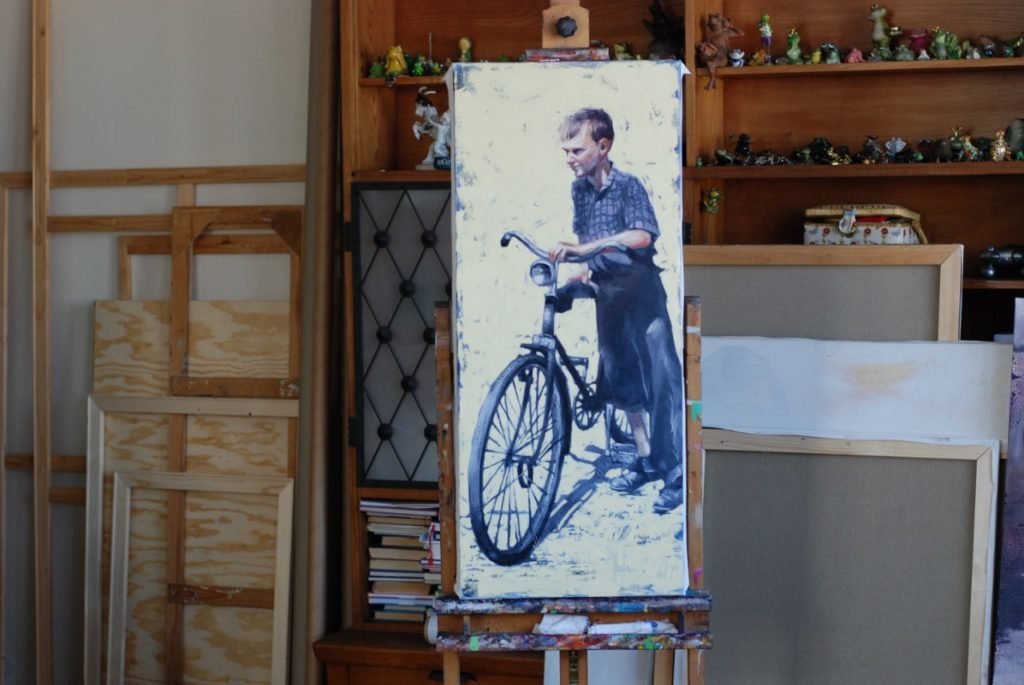 My First Bike artwork by Igor Shulman #artgallery