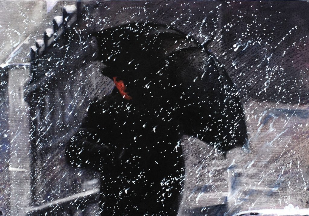 Winter. Boston artwork by Igor Shulman #artist