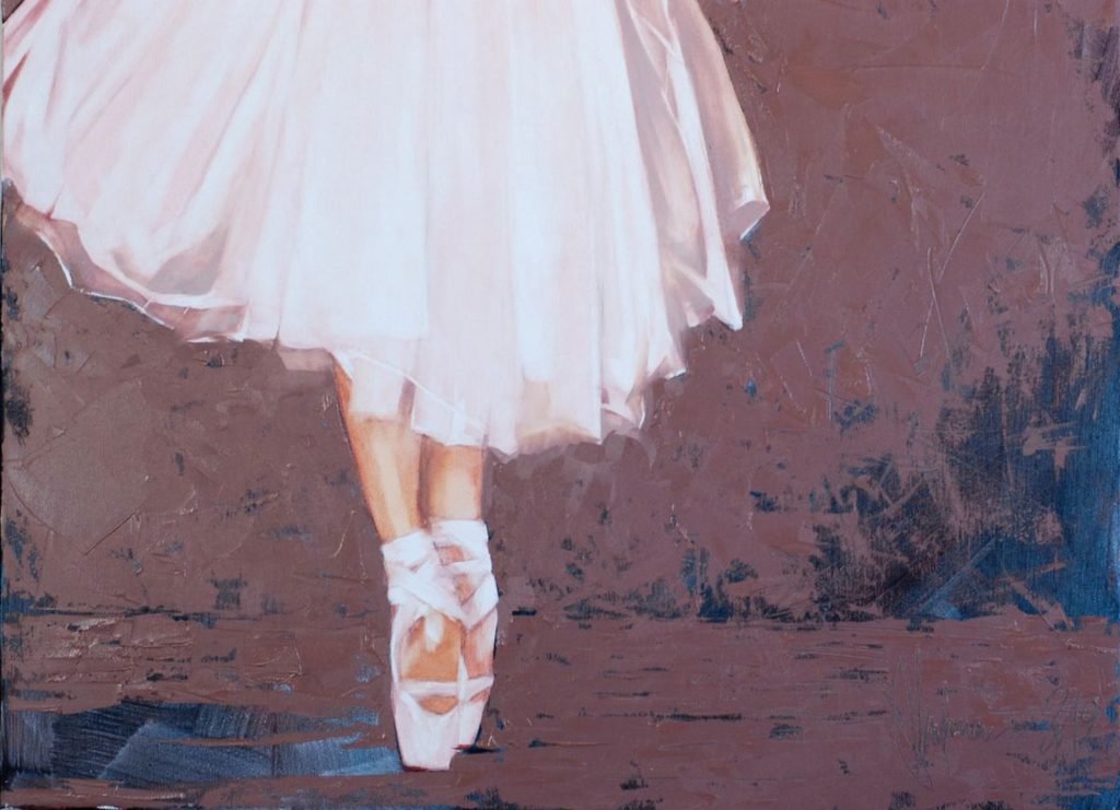 It is just Fucking Ballet painting by Igor Shulman (Arts, Artist, Paint, Painter, Painting, Oil, Oil painting, Painting, Artwork, Positive, Textures, Contemporary, Dancer, Figurative, Harmony, Ballet)