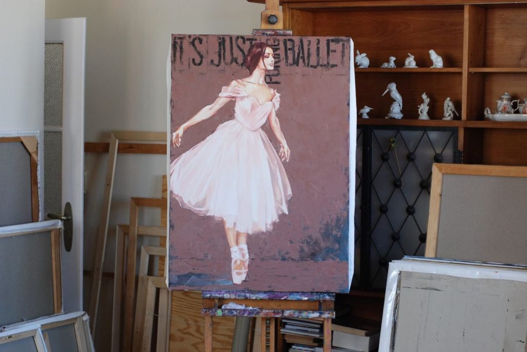 It is just Fucking Ballet painting by Igor Shulman #artgallery