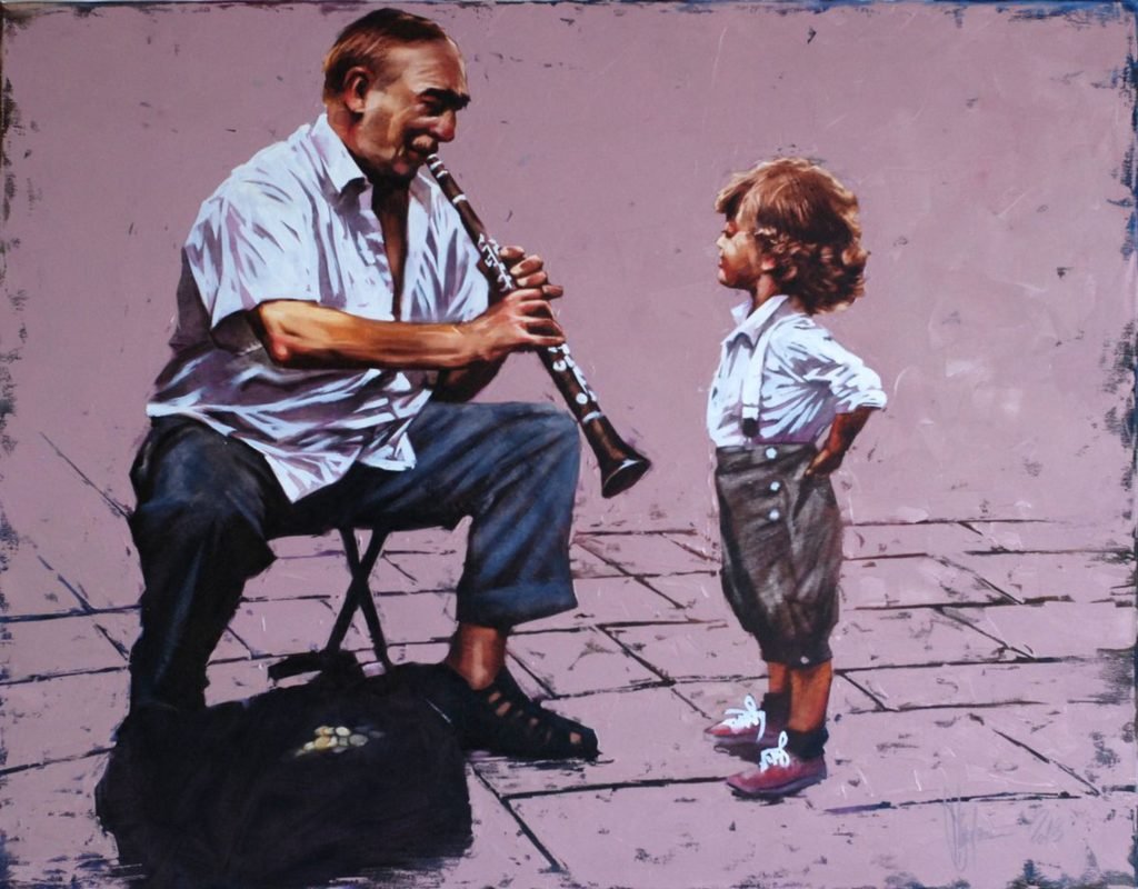 Sounds of Music original painting by Igor Shulman