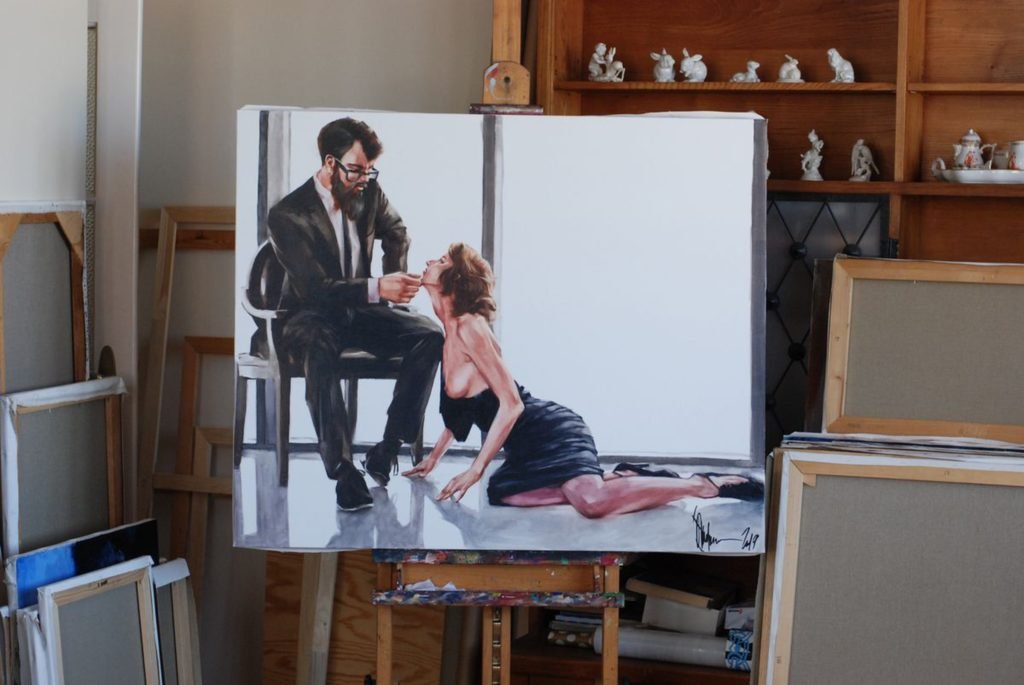 Staff Meeting. Start artwork by Igor Shulman #artgallery