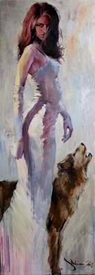 Igor Shulman Artwork / 2007 year Album / With Woolf - 180x60 sm