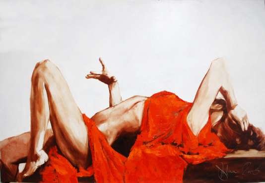 Igor Shulman Artwork / 2008 year Album / Kleopatra - 47.24 W x 35.43 H in / 120 x 90 cm