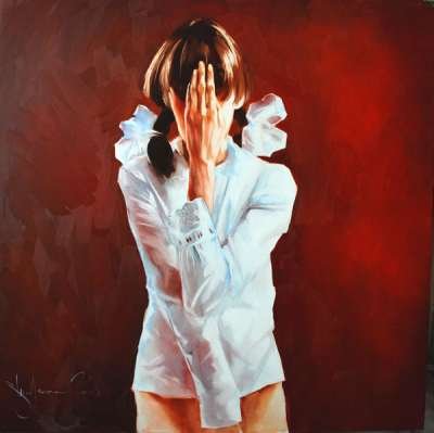 Igor Shulman Artwork / 2008 year Album / Shame- 39.4 W x 39.4 H in / 100 x 100 cm