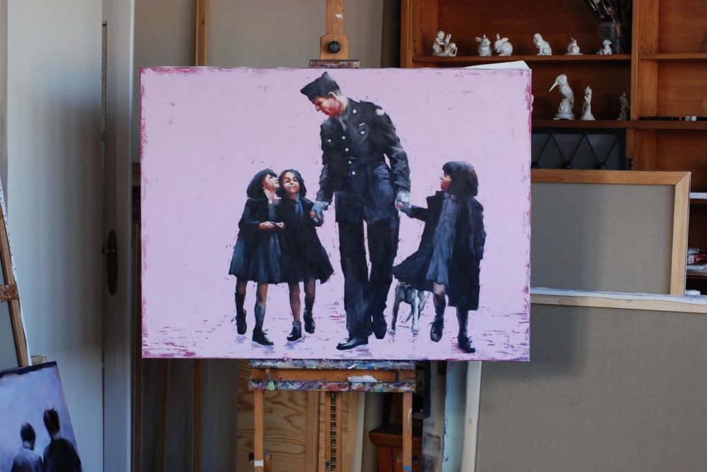A Soldier Came from the War artwork by Igor Shulman #artist