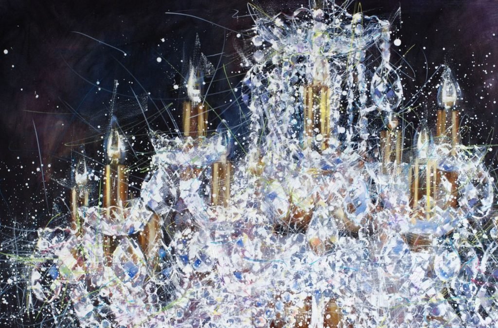 Chandelier #5. Shining artwork by Igor Shulman #artist