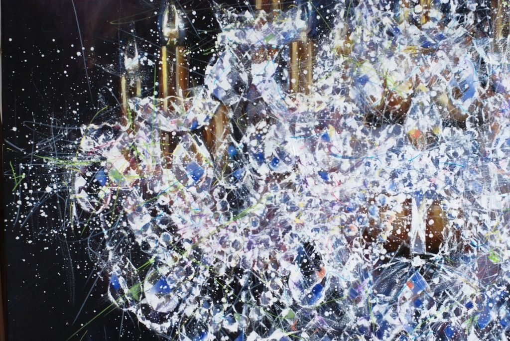 Chandelier #5. Shining artwork by Igor Shulman #artist