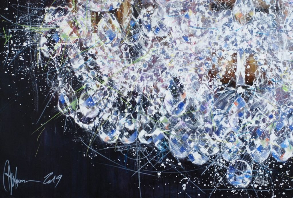 Chandelier #5. Shining artwork by Igor Shulman #artist