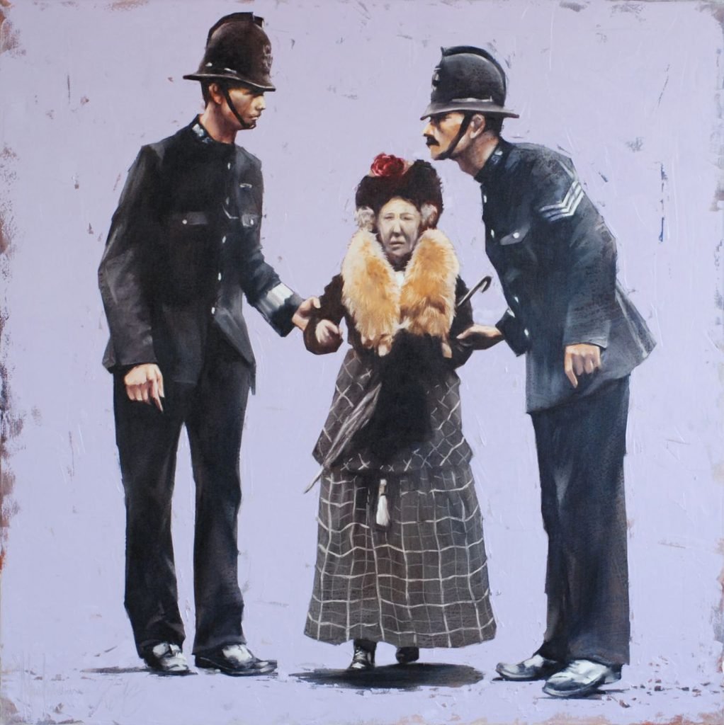 Dangerous Job original painting by Igor Shulman