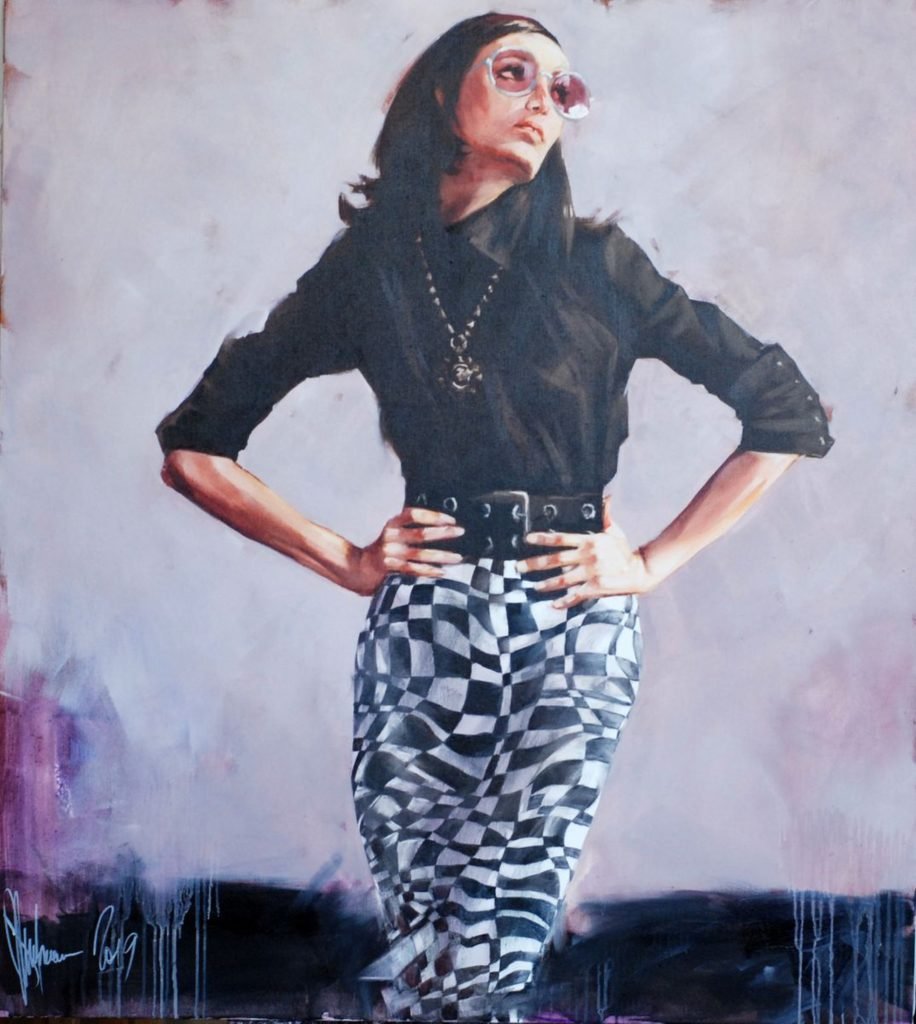 Dragonfly original painting by Igor Shulman
