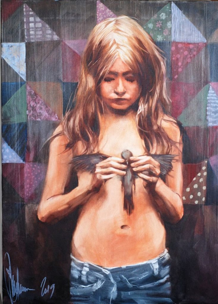 Experienced Resurrection original painting by Igor Shulman