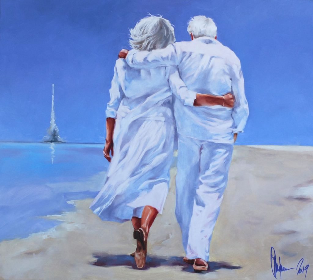 Last Walk original painting by Igor Shulman